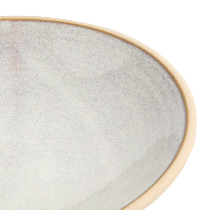Olympia Canvas Shallow Tapered Bowls Murano White 200mm (6 Pack) Olympia