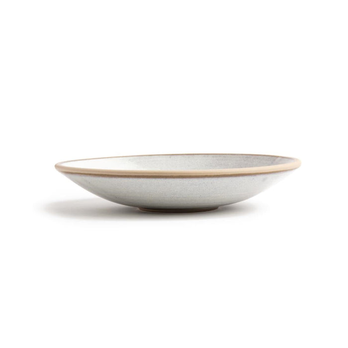 Olympia Canvas Shallow Tapered Bowls Murano White 200mm (6 Pack) Olympia