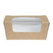 Colpac Compostable Kraft Cake Boxes with Window Small (500 Pack) Colpac