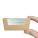 Colpac Compostable Kraft Cake Boxes with Window Small (500 Pack) Colpac