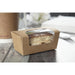 Colpac Compostable Kraft Cake Boxes with Window Small (500 Pack) Colpac