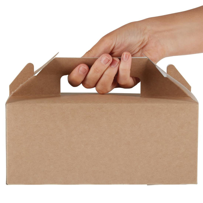 Colpac Recyclable Kraft Gable Boxes Small (125 Pack) Colpac