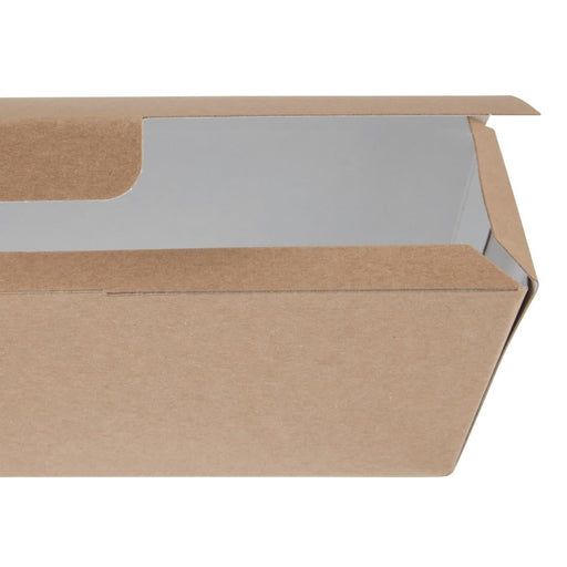 Colpac Compostable Kraft Food Boxes 250mm (150 Pack) Colpac
