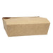Colpac Recyclable Kraft Microwaveable Food Boxes 1950ml / 68oz (200 Pack) Colpac