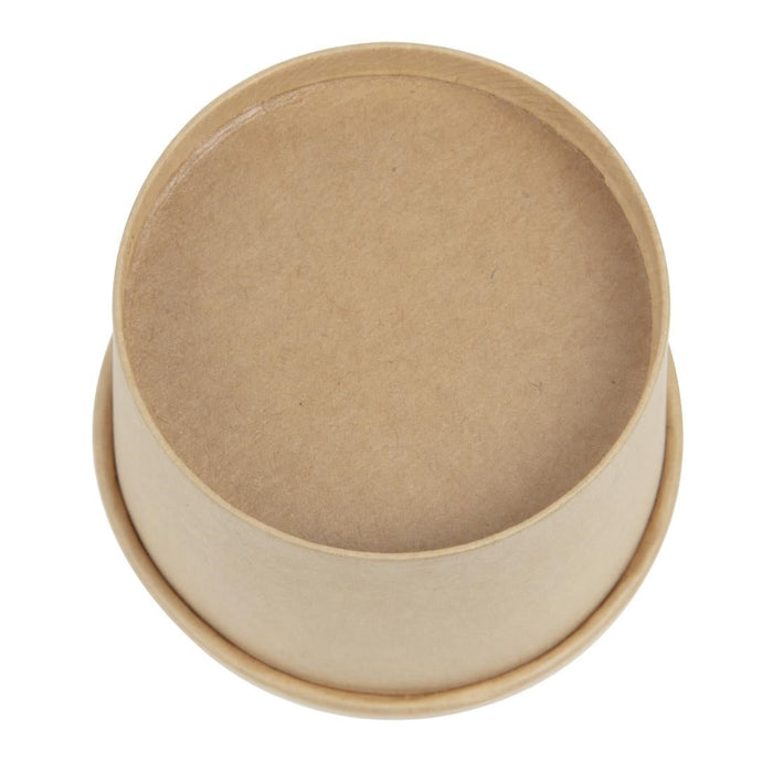 Colpac Recyclable Kraft Microwavable Soup Cups 225ml (500 Pack) Colpac