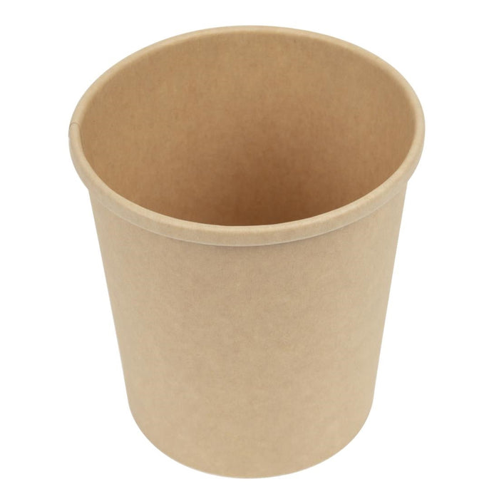 Colpac Recyclable Kraft Microwavable Soup Cups 450ml / 16oz (500 Pack) Colpac