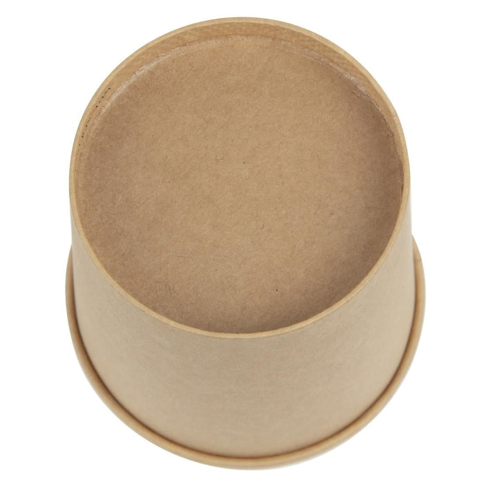 Colpac Recyclable Kraft Microwavable Soup Cups 450ml / 16oz (500 Pack) Colpac