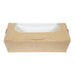 Colpac Recyclable Kraft Tuck-Top Salad Boxes With Window 1000ml (200 Pack) Colpac