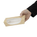 Colpac Recyclable Kraft Tuck-Top Salad Boxes With Window 1000ml (200 Pack) Colpac