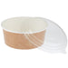 Colpac Recyclable Kraft Salad Pots With Lid Small 700ml (150 Pack) Colpac