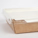 Colpac Fuzione Recyclable Paperboard Food Trays With Lid 1000ml / 35oz Colpac