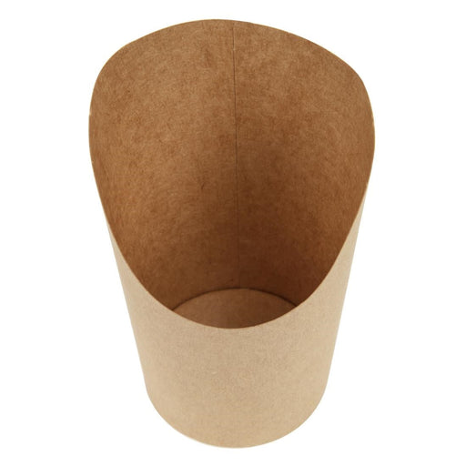 Colpac Recyclable Kraft Tortilla Wrap Scoops (1000 Pack) Colpac