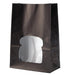 Colpac Recyclable Paper Sandwich Bags With Window Black (250 Pack) Colpac