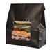 Colpac Recyclable Paper Sandwich Bags With Window Black (250 Pack) Colpac