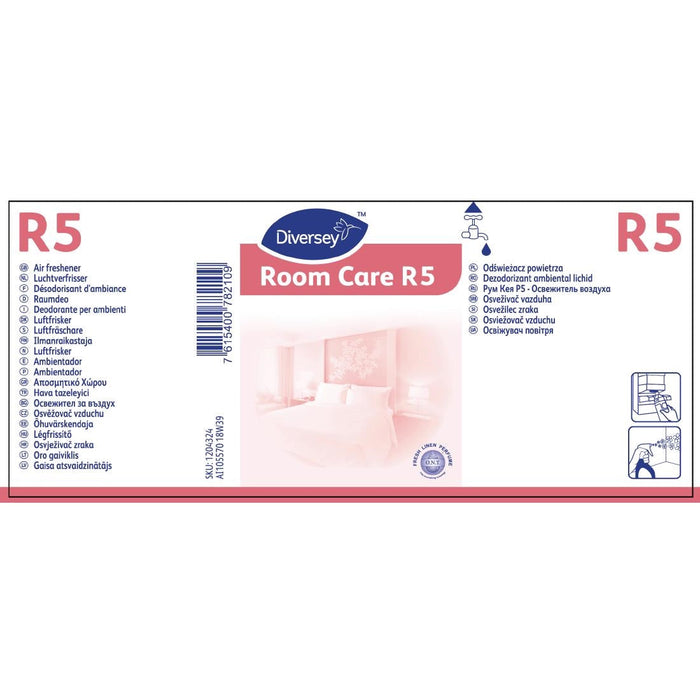 Room Care R5 Air Conditioner Refill Bottles 300ml (6 Pack) Diversey