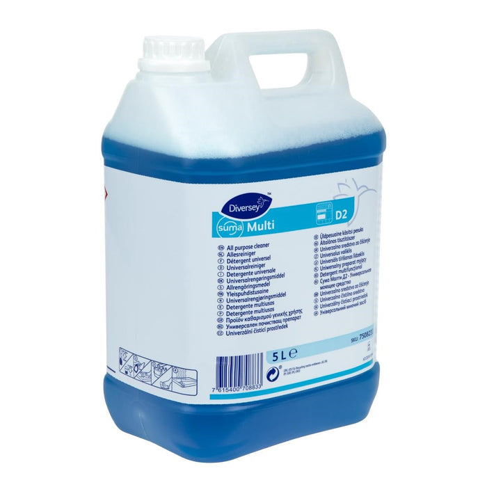 Suma D2 All-Purpose Cleaner Concentrate 5Ltr Diversey