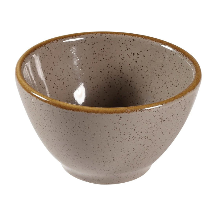 Churchill Stonecast Dip Pots Grey 4oz 85mm (24 Pack) Churchill