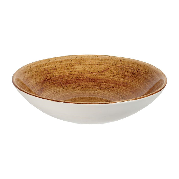 Churchill Stonecast Patina Coupe Bowls Vintage Copper 15oz 182mm (12 Pack) Churchill