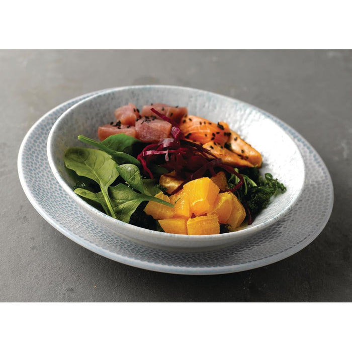 Churchill Stone Coupe Bowls Aquamarine 15oz 182mm (12 Pack) Churchill