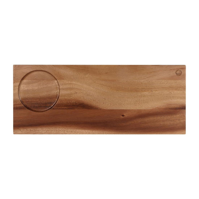 Churchill Alchemy Wood Large Serving Boards 410 x 165mm (4 Pack) Churchill