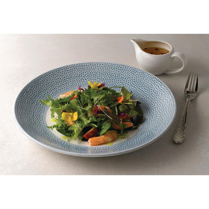 Churchill Isla Deep Coupe Plates Ocean Blue 281mm (12 Pack) Churchill