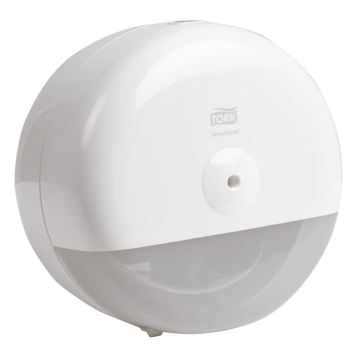 Tork SmartOne Mini Toilet Roll Dispenser White Tork