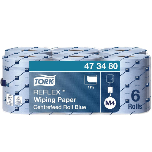 Tork Reflex Centrefeed Wiping Paper 1-Ply 269m (6 Pack) Tork
