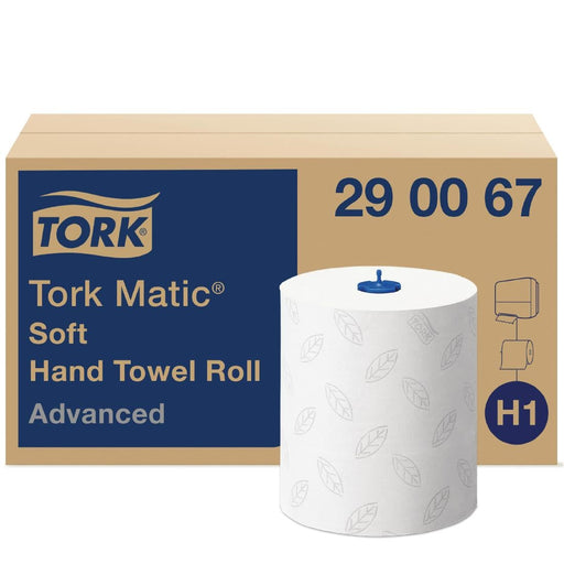 Tork Advanced Hand Towel Rolls 2-Ply 150m (6 Pack) Tork
