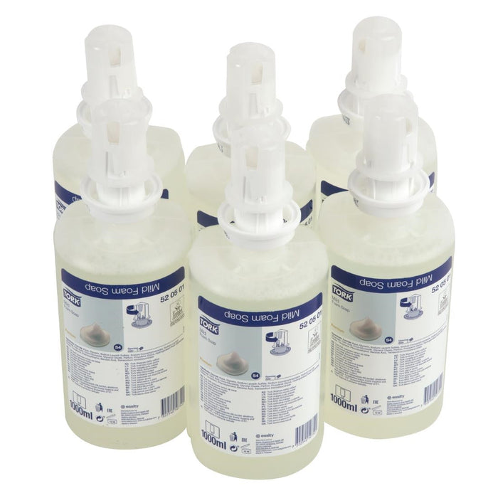 Tork Perfumed Mild Foam Hand Soap 1Ltr (6 Pack) Tork