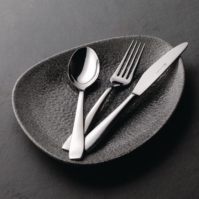 Churchill Studio Prints Raku Triangular Plates Quartz Black 356mm (6 Pack) Churchill