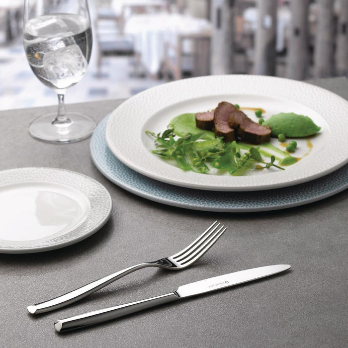 Churchill Isla Footed Plate White 276mm (12 Pack) Churchill