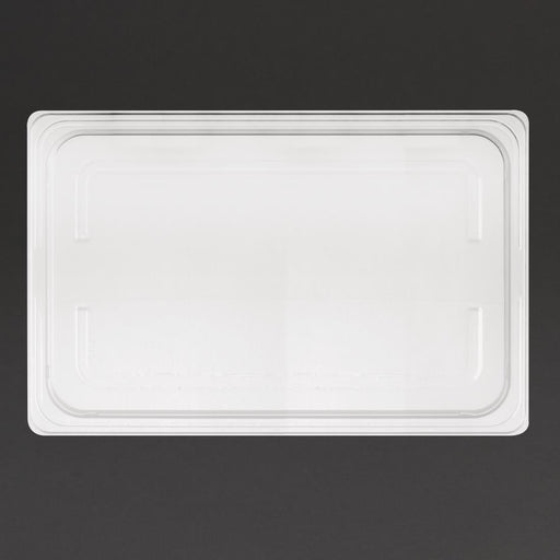 Nisbets Essentials Polypropylene 1/1 Gastronorm Lid Clear Nisbets Essentials