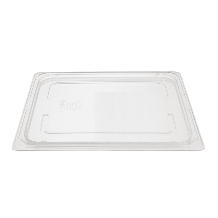 Nisbets Essentials Polypropylene 1/2 Gastronorm Lid Clear Nisbets Essentials