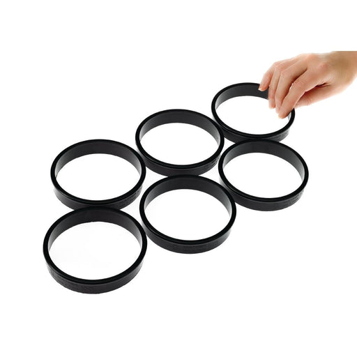 Matfer Bourgeat Exoglass Tart Ring 100mm (6 Pack) Matfer Bourgeat