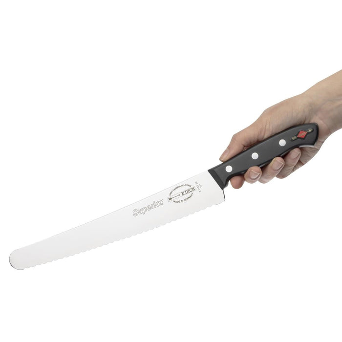 Dick Superior Bread Knife Black 26cm Dick