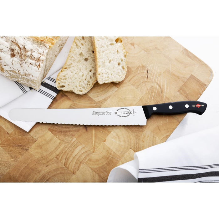Dick Superior Bread Knife Black 26cm Dick