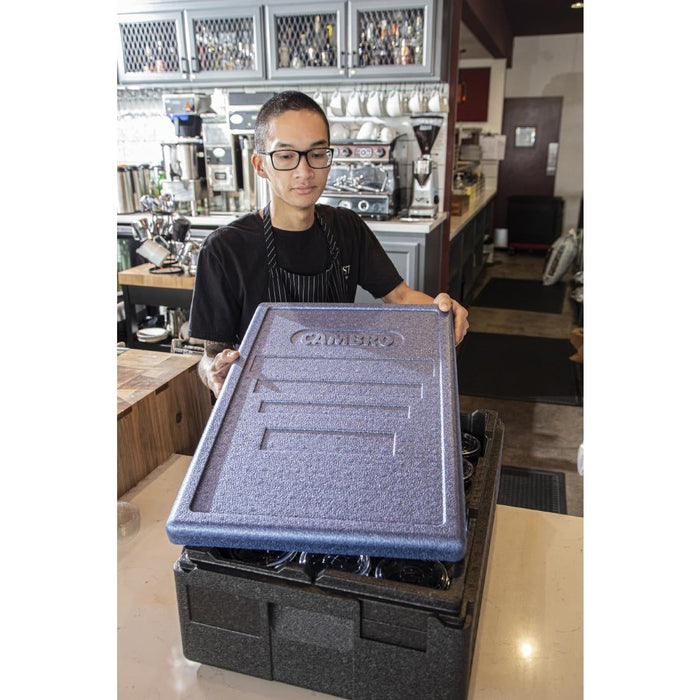 Cambro Lid for Insulated Food Pan Carrier Blue Cambro