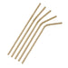 Fiesta Compostable Bendy Paper Straws Kraft (250 Pack) Fiesta Compostable