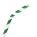 Fiesta Compostable Bendy Paper Straws Green Stripes (250 Pack) Fiesta Compostable