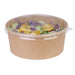 Fiesta Compostable Round Kraft Salad Bowls 750ml / 26oz (300 Pack) Fiesta Compostable