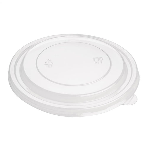 Fiesta Recyclable PET Round Salad Bowl Lids (300 Pack) Fiesta Recyclable