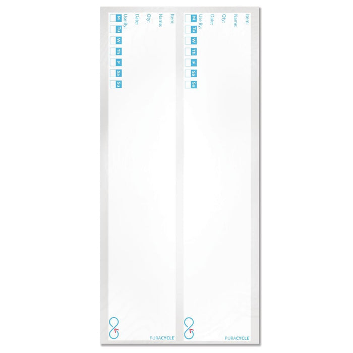 Puracycle Reusable Day Bottle Labels (25 Pack) PuraCycle