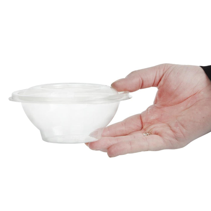 Faerch Contour Recyclable Deli Bowls With Lid 375ml / 13oz (550 Pack) Faerch