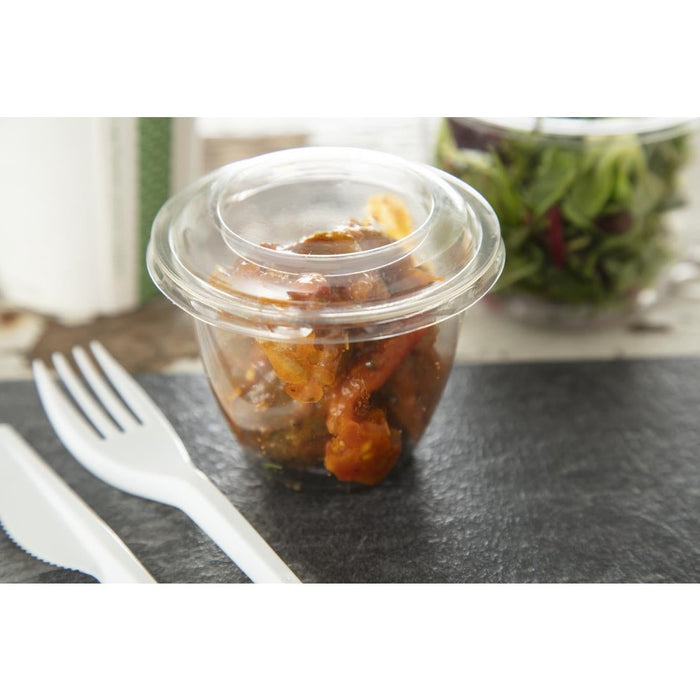 Faerch OHCO 80mm Recyclable Deli Pot Lids 113ml / 4oz (3000 Pack) Faerch
