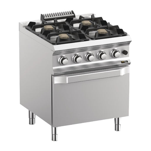 34kW. 6kW Oven, 4x 7kW Burners