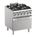 34kW. 6kW Oven, 4x 7kW Burners