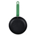 Hygiplas Aluminium Non-stick Teflon Platinum Plus Frying Pan Green Handle 20cm Hygiplas