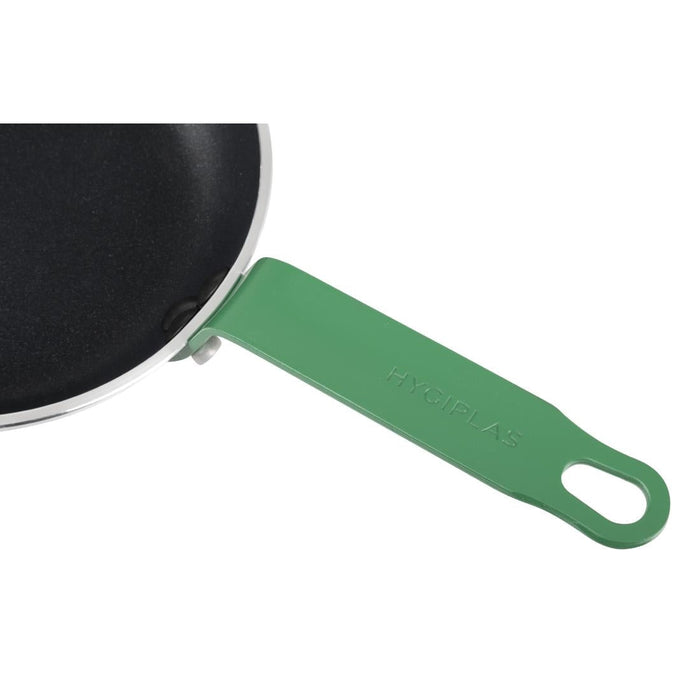 Hygiplas Aluminium Non-stick Teflon Platinum Plus Frying Pan Green Handle 20cm Hygiplas
