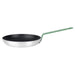 Hygiplas Aluminium Non-stick Teflon Platinum Plus Frying Pan Green Handle 24cm Hygiplas