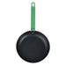 Hygiplas Aluminium Non-stick Teflon Platinum Plus Frying Pan Green Handle 24cm Hygiplas